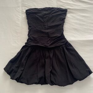 Sky to Moon Black Mini Dress